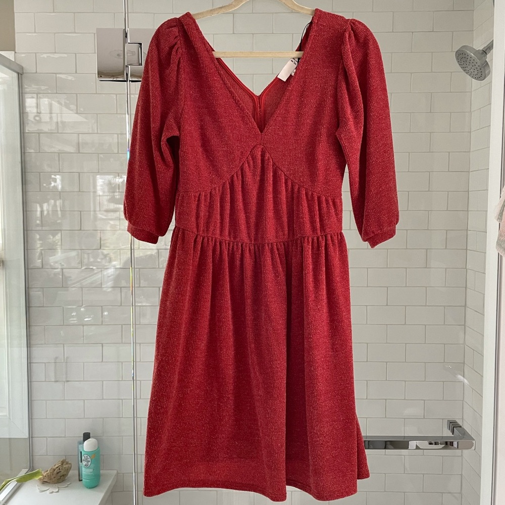 Anthropologie Ro & De Laura Tiered Knit Tunic Dress - Picture 2 of 6
